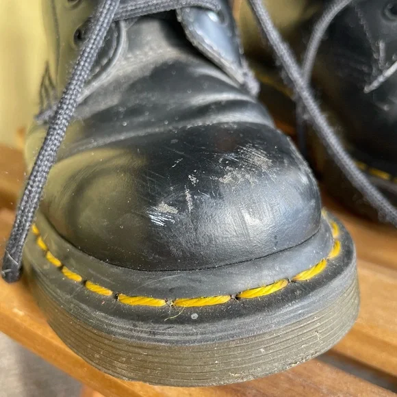 Dr. Martens smooth black leather 1490's - Picture 12 of 12